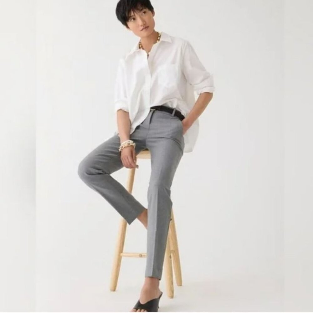 J. Crew 365 Gray Cameron Dress Pants, size 12, Grey